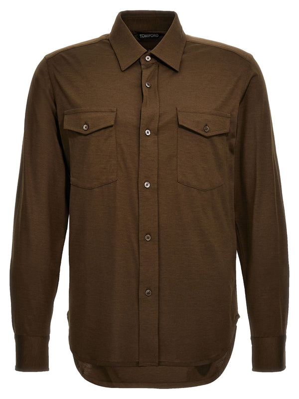 Tom Ford Silk Blend Shirt - Men