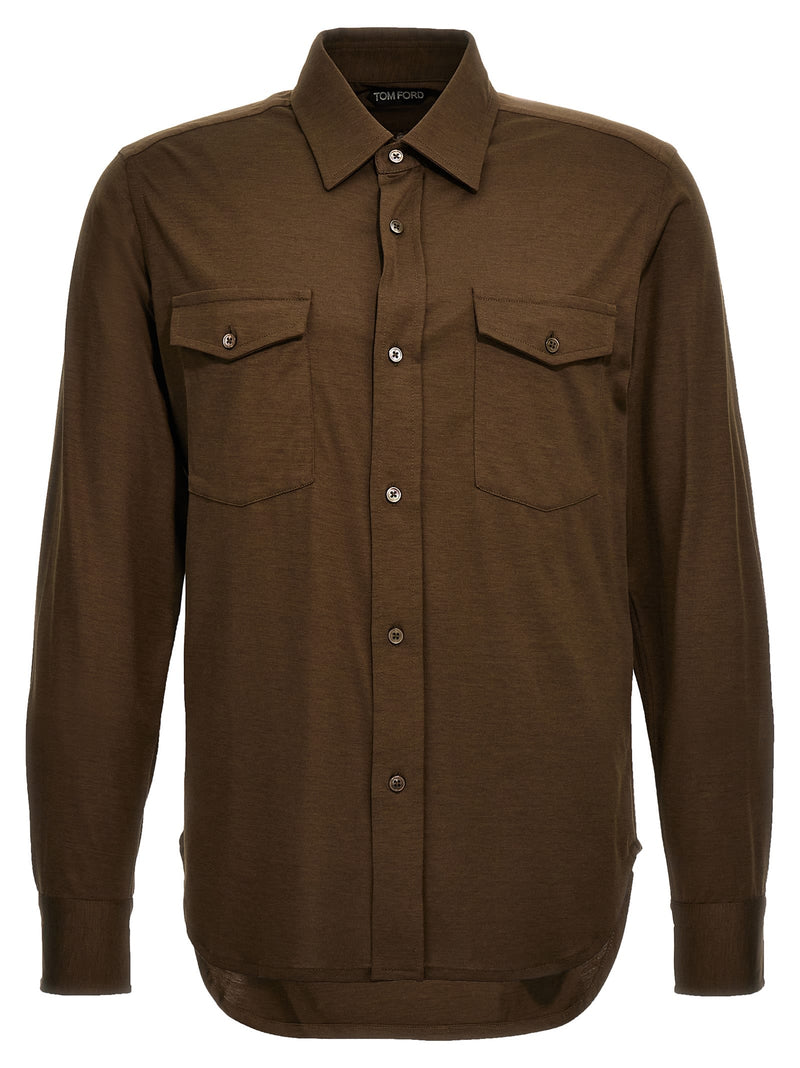 Tom Ford Silk Blend Shirt - Men