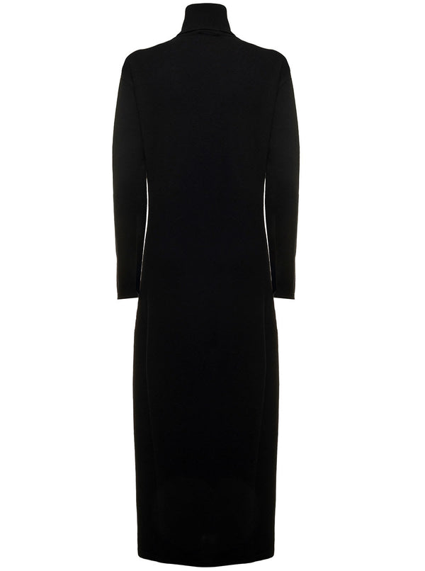 Saint Laurent Cashmere High Neck Dress - Women