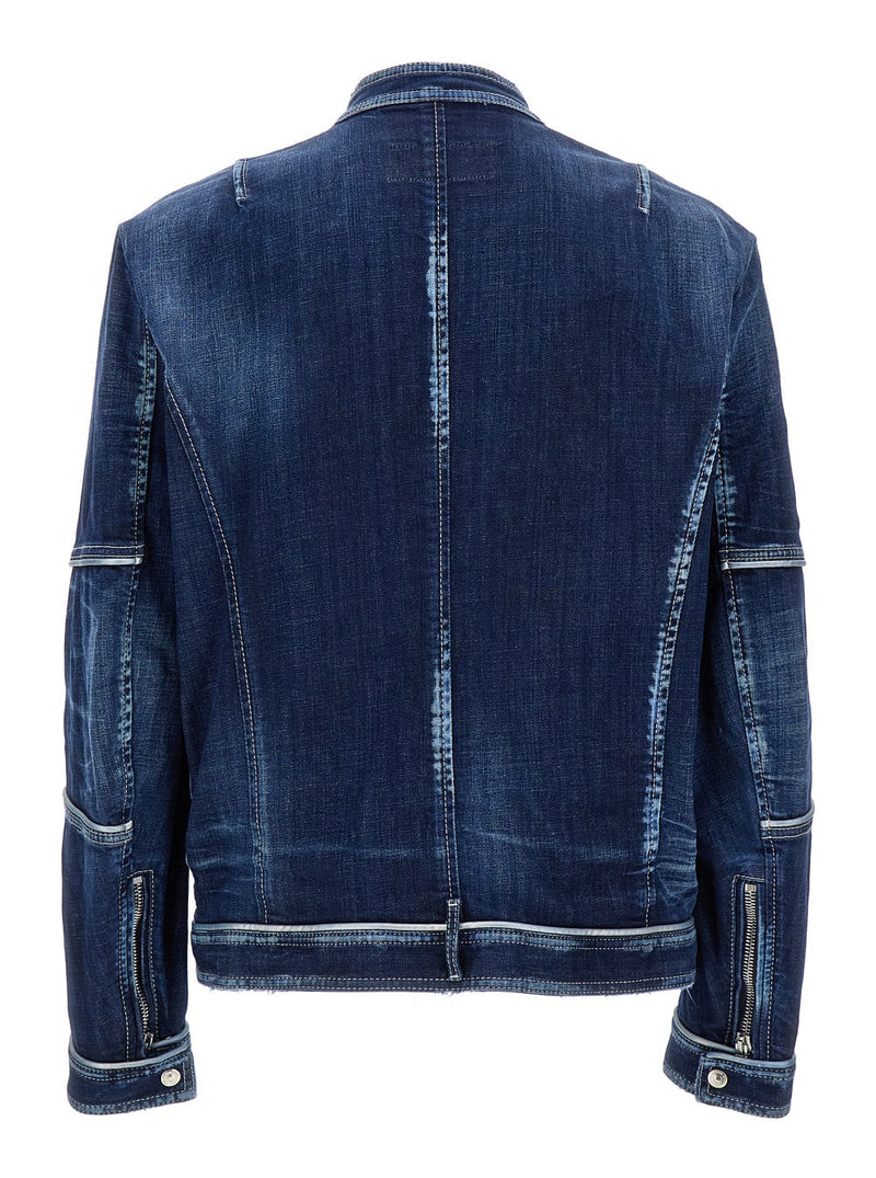 Dsquared2 Denim Biker Jacket - Men