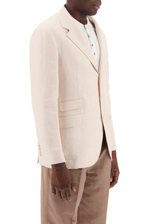 Brunello Cucinelli Cavallo Deconstructed Single-breasted Jacket - Men