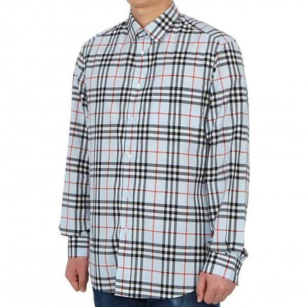 Burberry Checked Cotton Shirt - Men