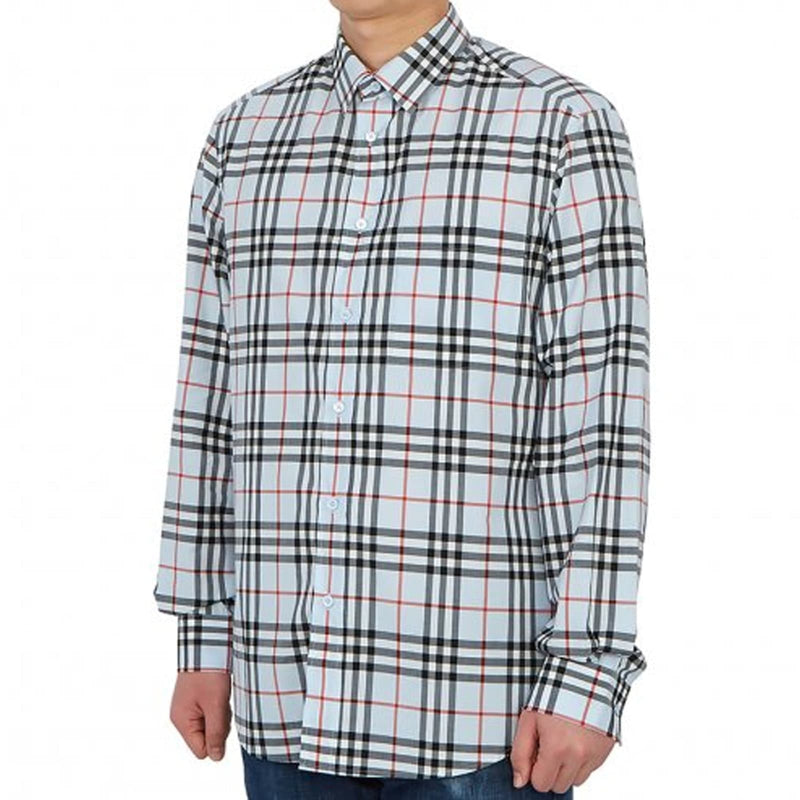 Burberry Checked Cotton Shirt - Men