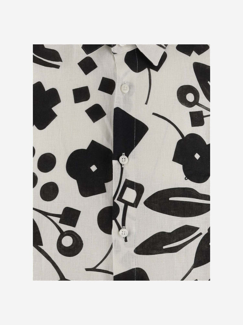 Jacquemus Printed Linen Shirt - Men