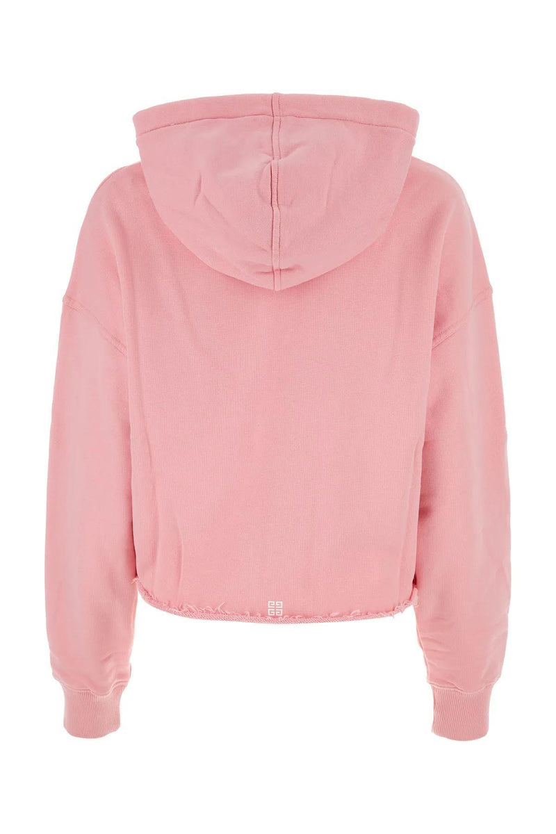 Givenchy Pink Cotton Sweatshirt - Women - Piano Luigi