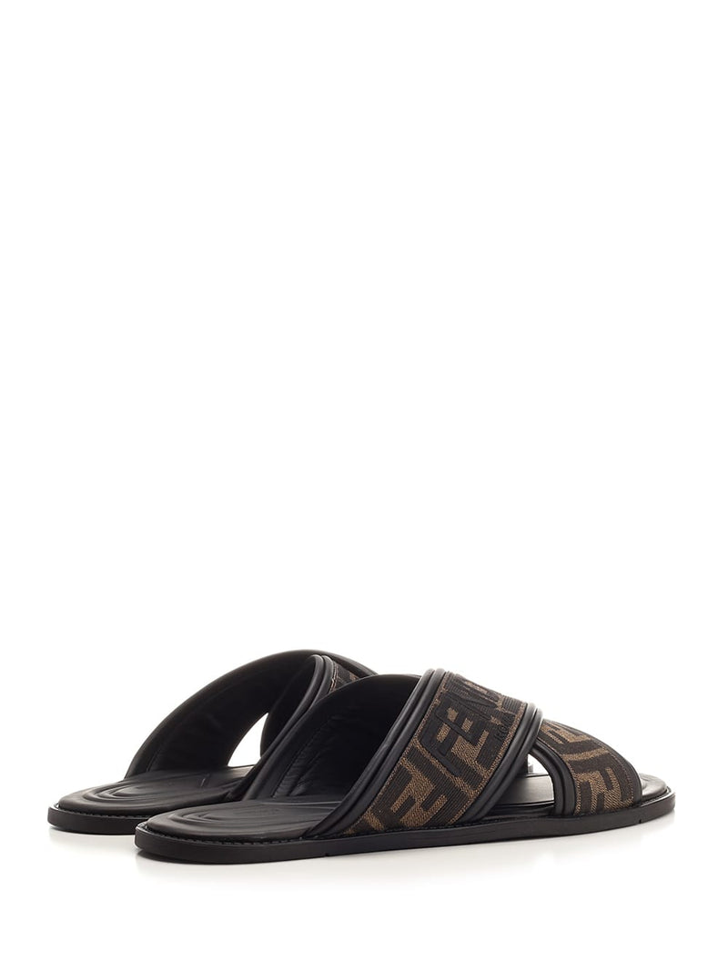 Fendi ff Flat Sandal - Men