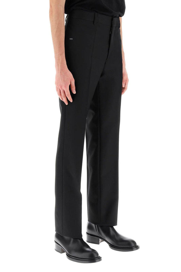 Off-White Straight Leg Tailored Pants - Men