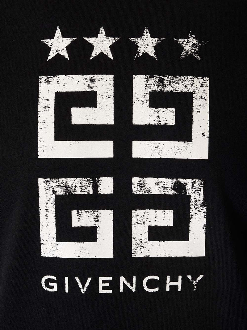 Givenchy Black 4g Stars T-shirt - Men