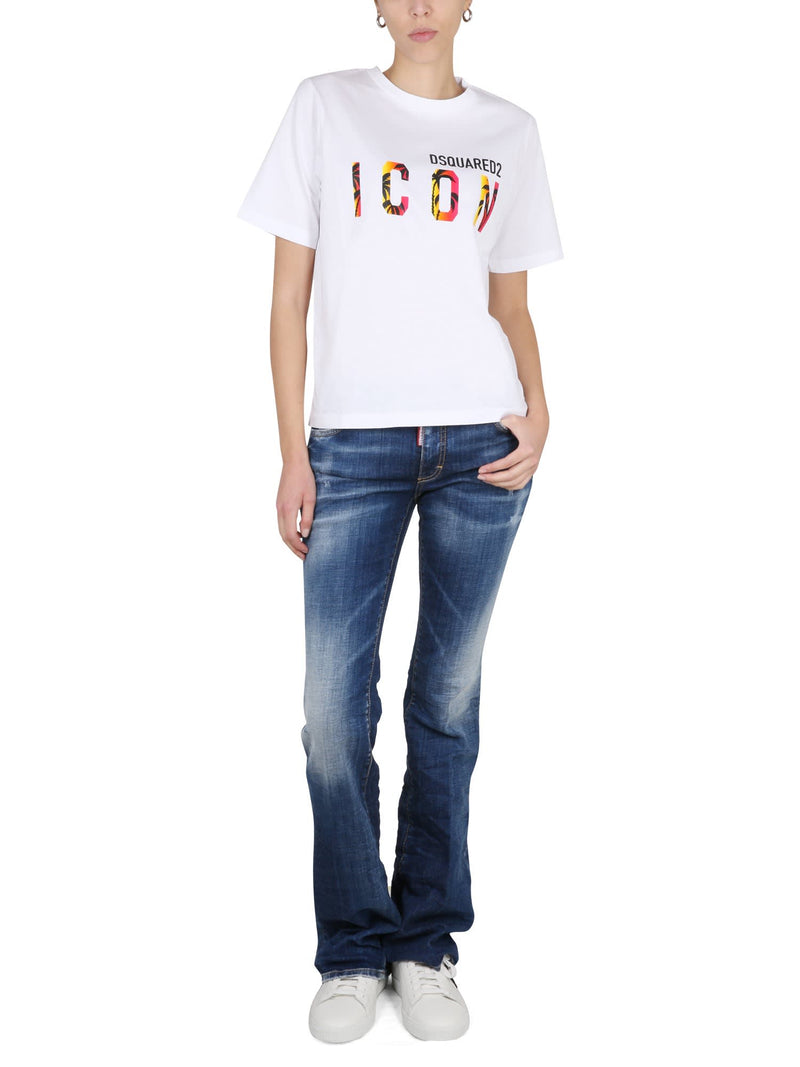 Dsquared2 Sunset Easy Icon T-shirt - Women