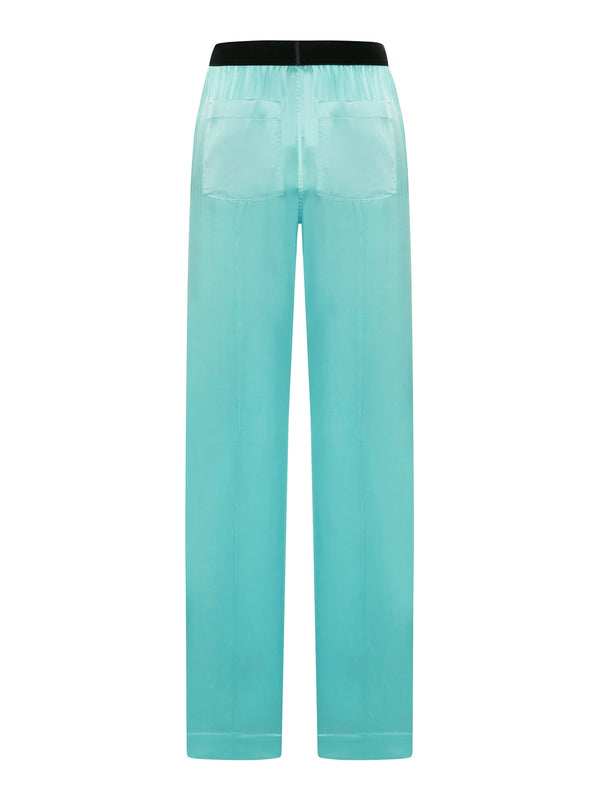 Tom Ford Stretch Silk Satin Pj Pants - Women