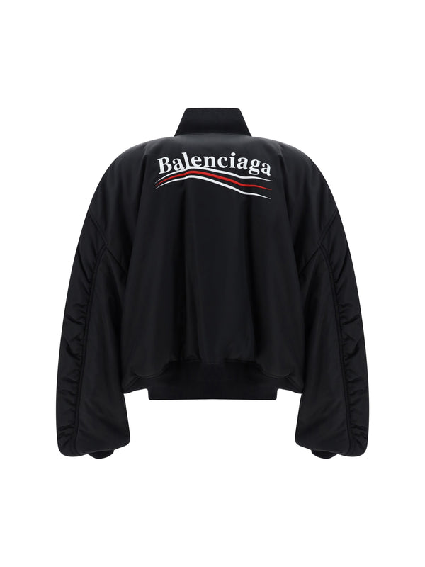 Balenciaga Varsity Bomber Jacket - Women