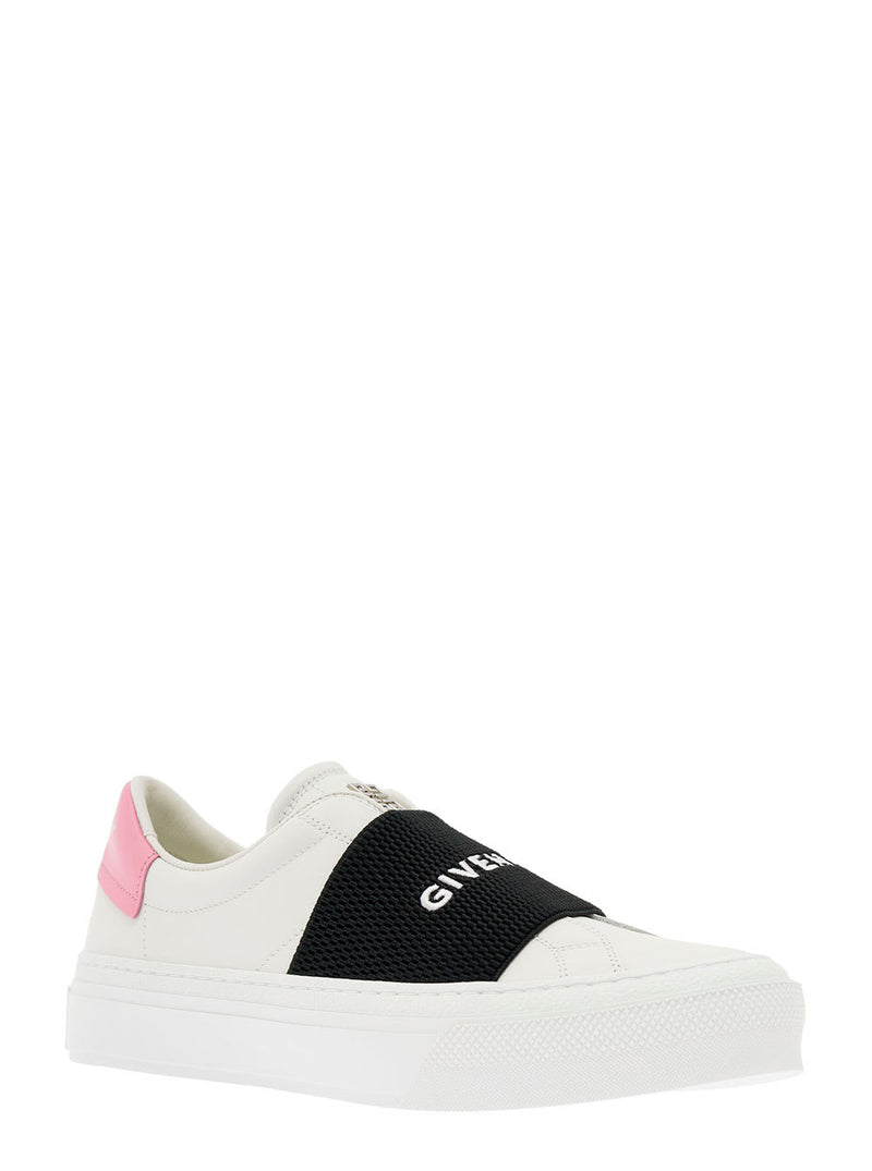 Givenchy Sneakers In White Leather - Women
