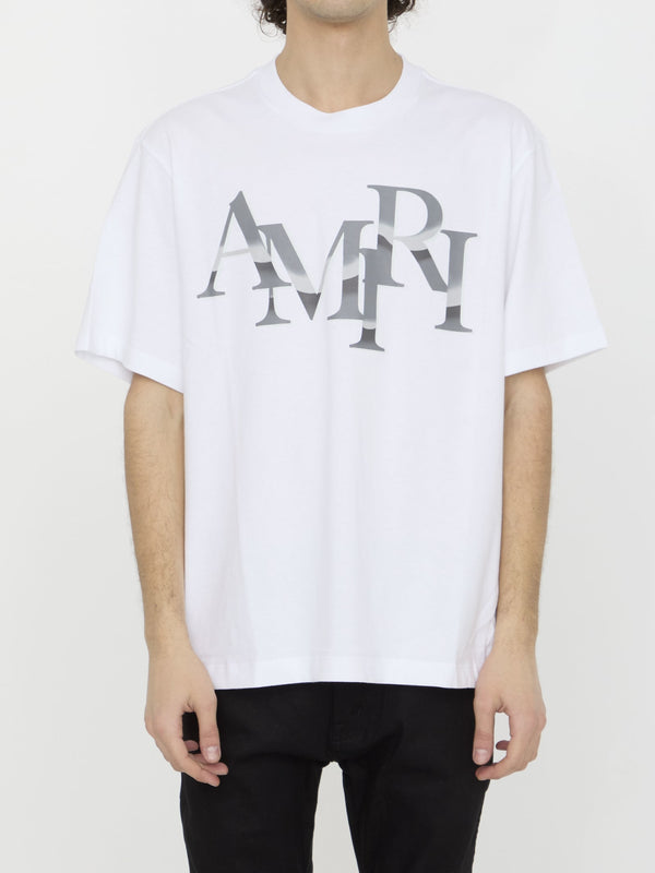 AMIRI Staggered Chrome T-shirt - Men