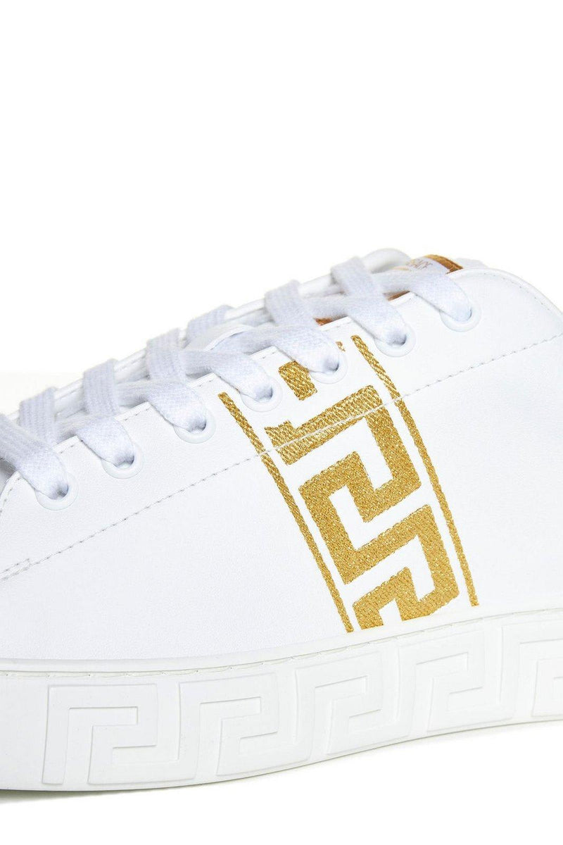 Versace Logo Patch Low-top Sneakers - Women