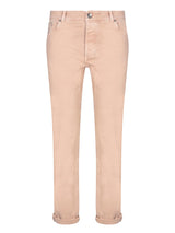 Brunello Cucinelli Five Pockets Beige Trousers - Men