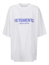 VETEMENTS Limited Edition Logo T-shirt - Women