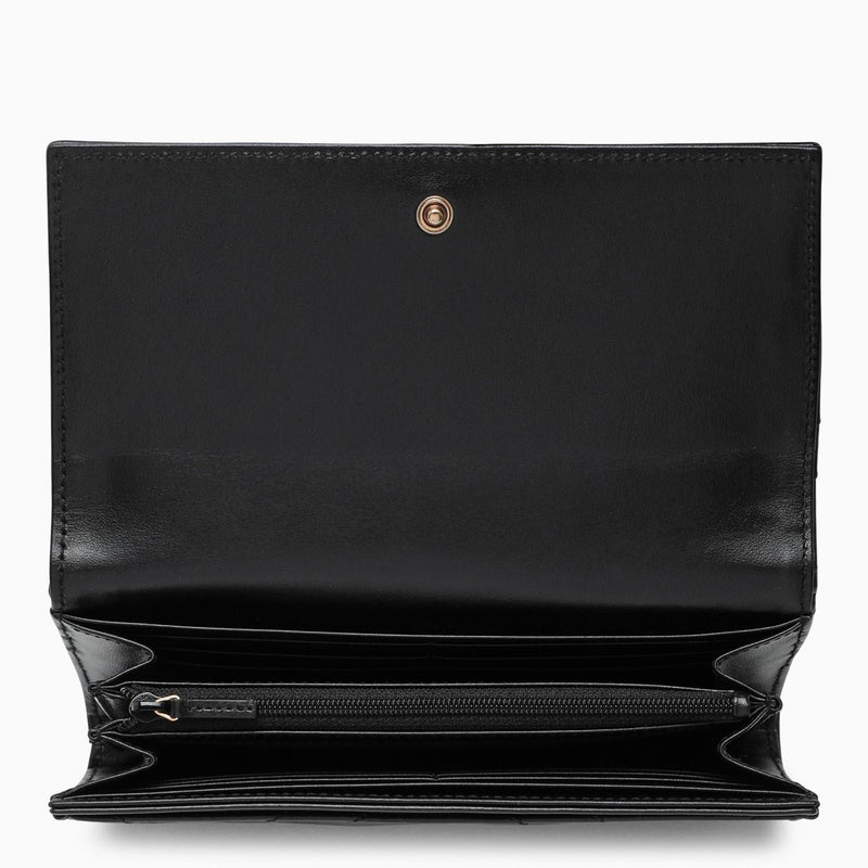 Gucci Black Marmont Gg Continental Wallet - Women