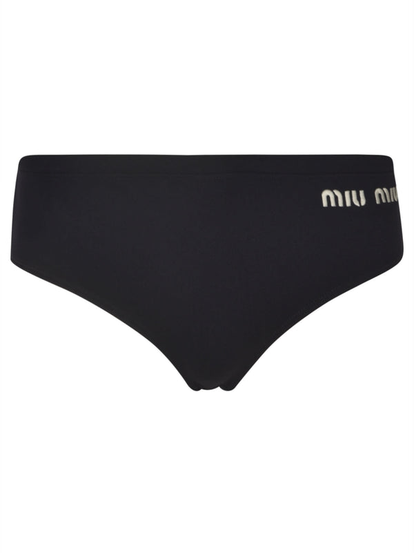 Miu Miu Side Logo Swim Briefs - Women