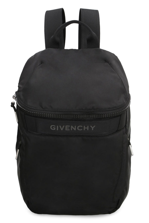 Givenchy G-trek Backpack In Black Nylon - Men
