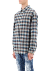 Dsquared2 Check Shirt With Layered Sleeves - Men