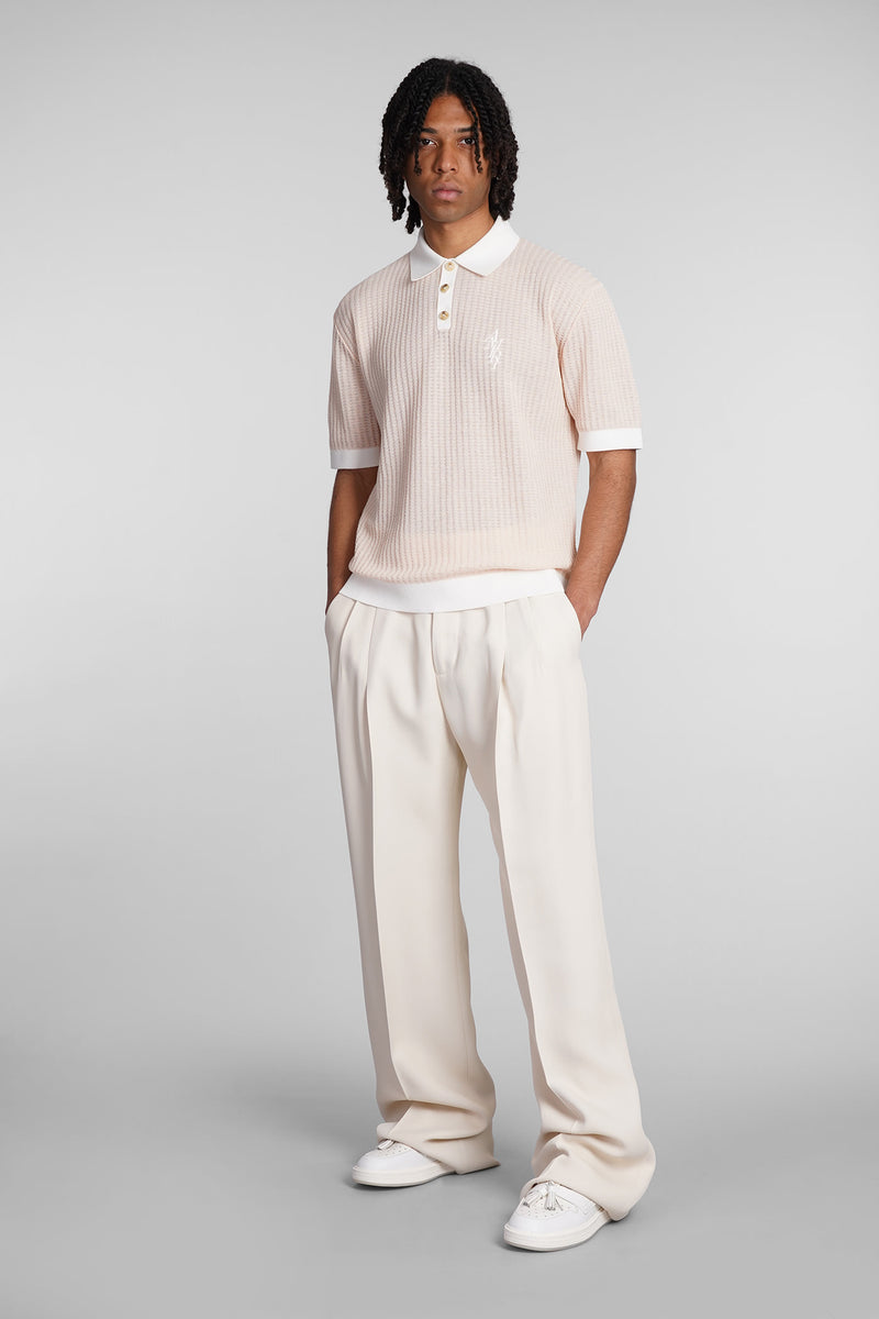 AMIRI Pants In Beige Viscose - Men