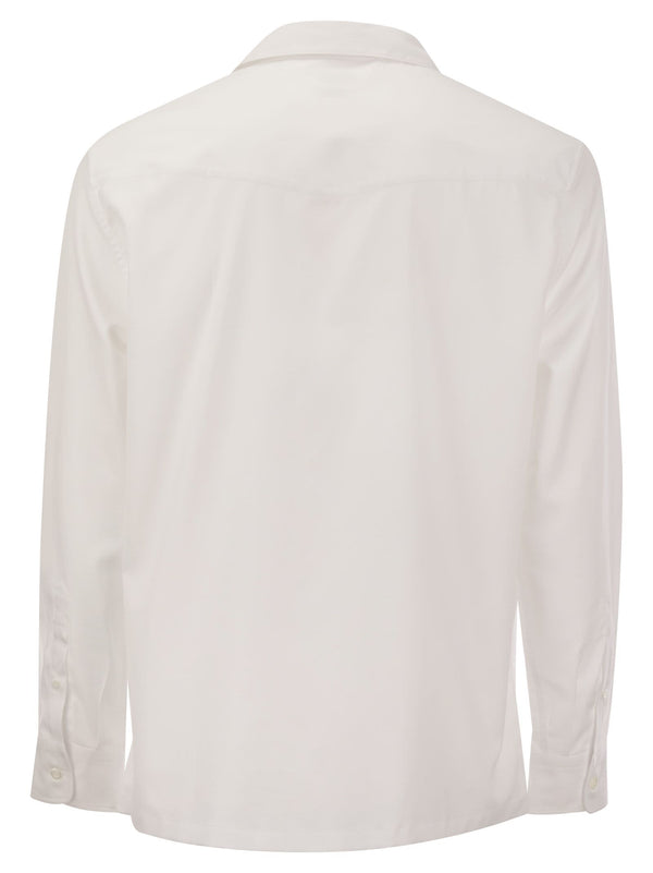 Brunello Cucinelli Classic Easy Fit Cotton Shirt - Men