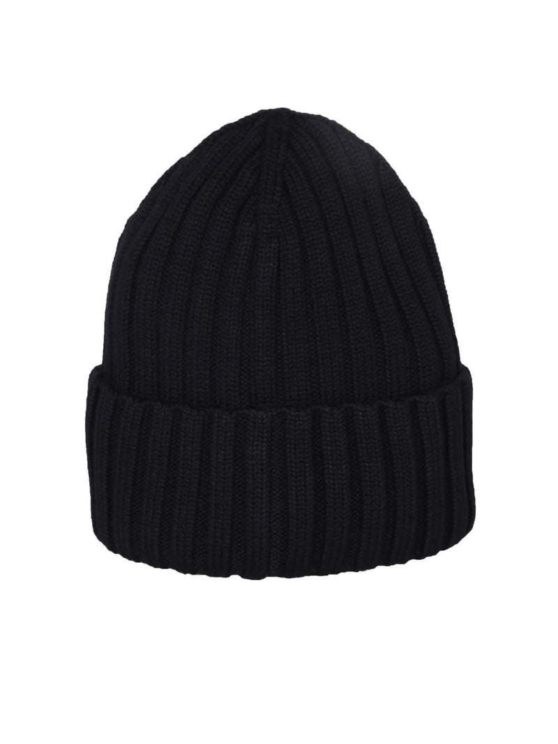 Moncler Black Beanie - Women