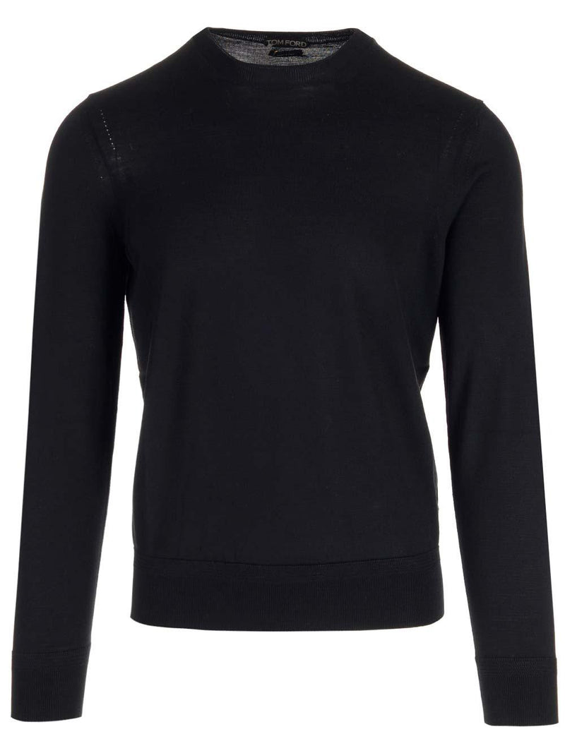 Tom Ford Black Wool Sweater - Men - Piano Luigi