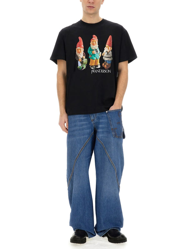 J.W. Anderson gnome Trio T-shirt - Men