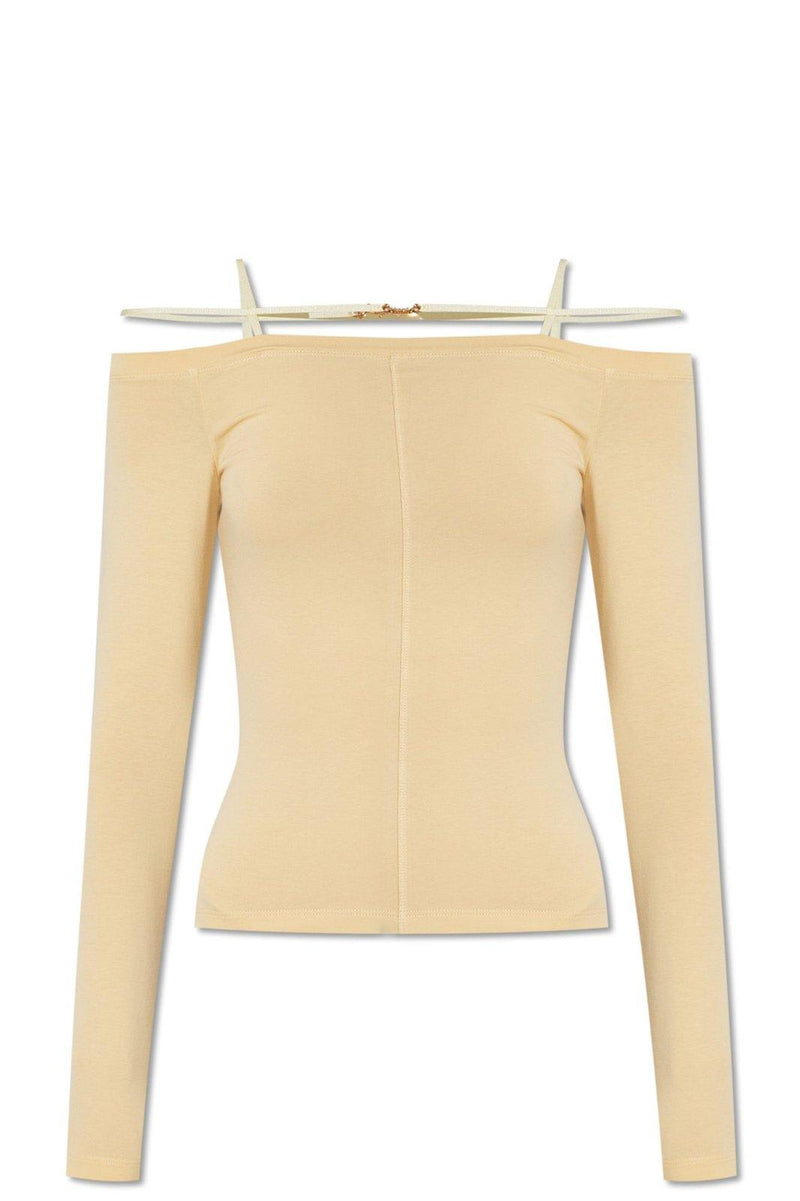 Jacquemus Sierra Long Sleeved Lingerie T-shirt - Women