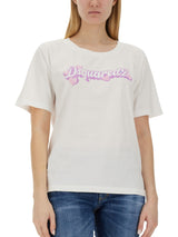 Dsquared2 T-shirt With Logo - Women
