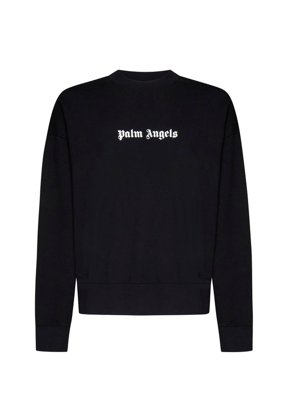 Palm Angels Classic Logo Crewneck Sweatshirt - Men