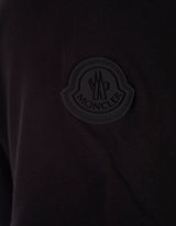 Moncler Powder Effect Black Logo T-shirt - Men