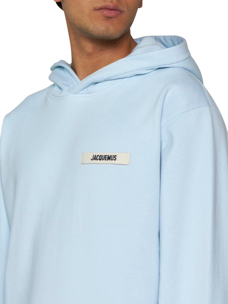 Jacquemus Typo Drawstring Hoodie - Men