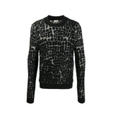 Saint Laurent Wool Mosaic-effect Jumper - Men - Piano Luigi