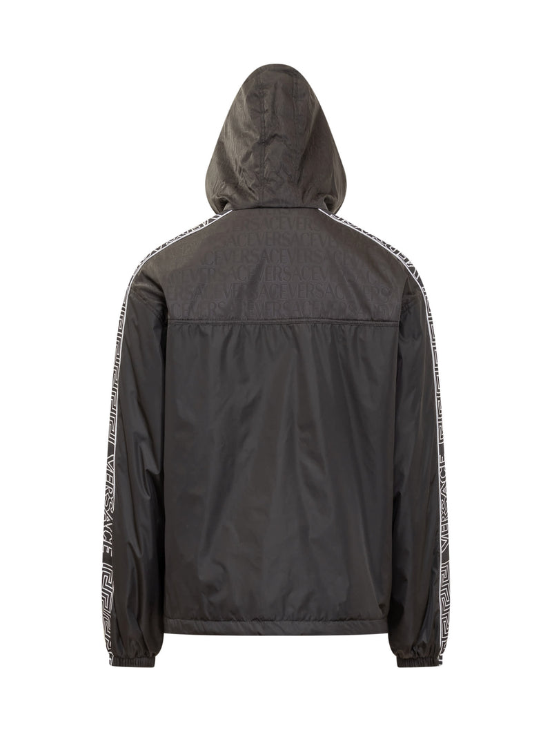 Versace Black Nylon Jacket - Men