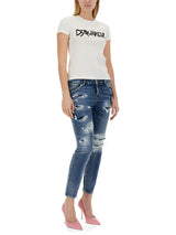 Dsquared2 T-shirt With Logo - Women