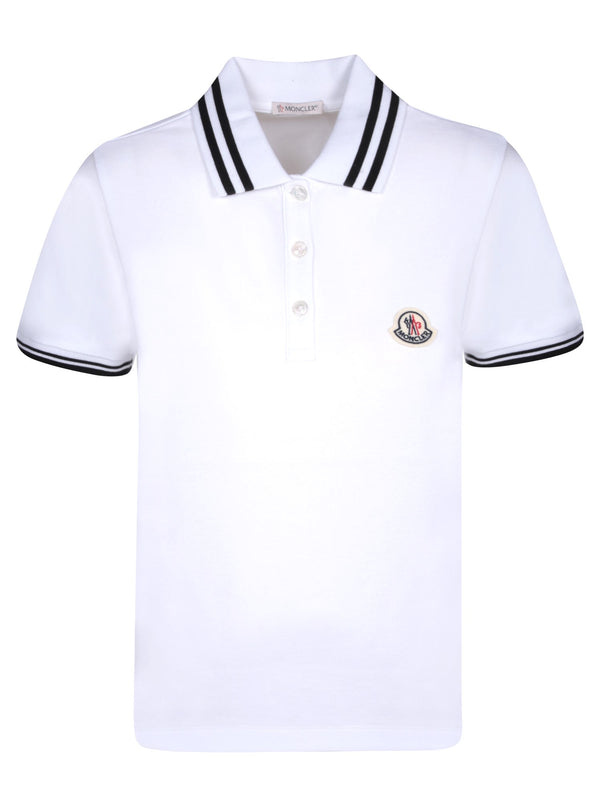 Moncler White Polo Shirt - Women