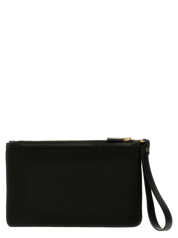 Tom Ford Logo Nylon Clutch - Men - Piano Luigi