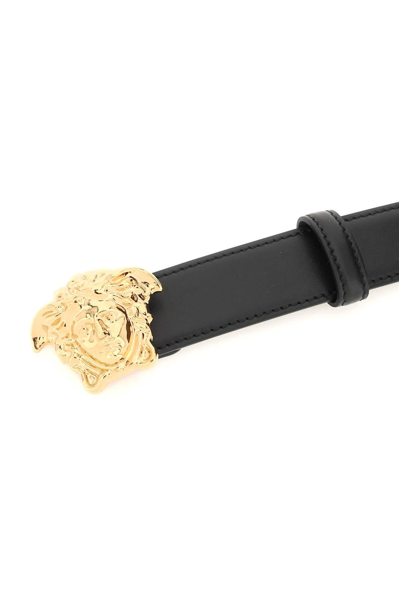 Versace Black medusa Belt - Men