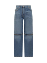 J.W. Anderson Cut-out Knee Bootcut Jeans - Women