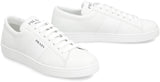 Prada Leather Low-top Sneakers - Men - Piano Luigi