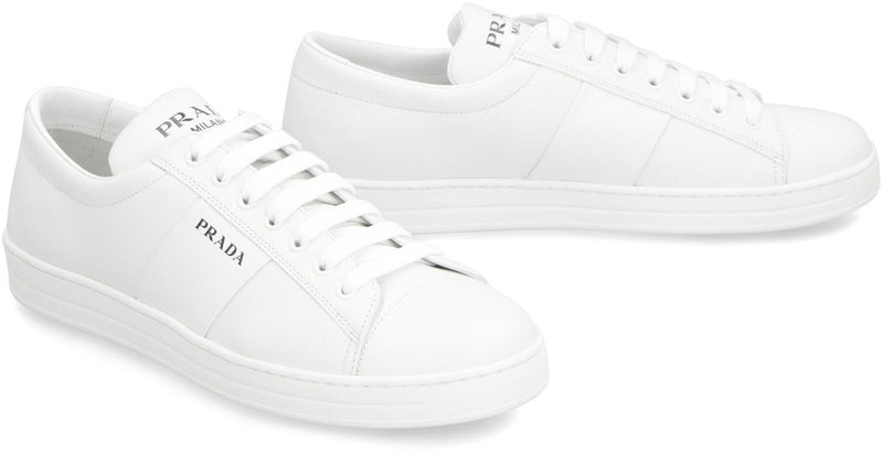 Prada Leather Low-top Sneakers - Men - Piano Luigi