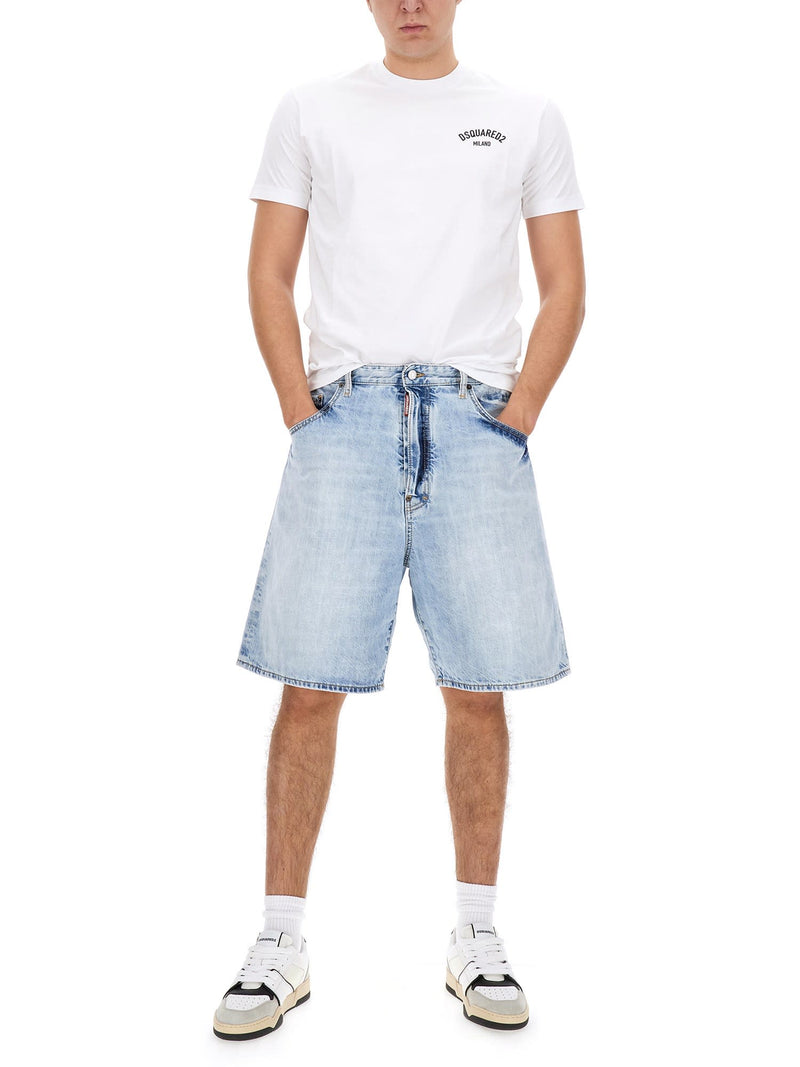 Dsquared2 Bermuda With Logo - Men