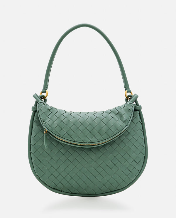 Bottega Veneta Gemelli Medium Leather Shoulder Bag - Women