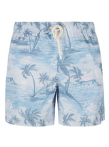 Palm Angels Monogram Swim Shorts - Men