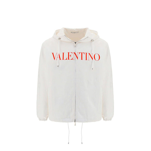 Valentino Cotton Logo Jacket - Men - Piano Luigi