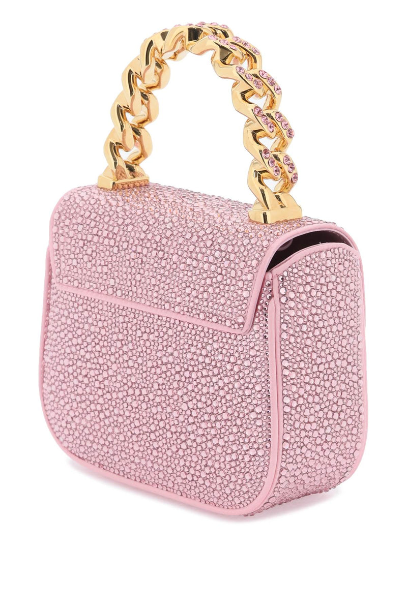 Versace La Medusa Handbag With Crystals - Women