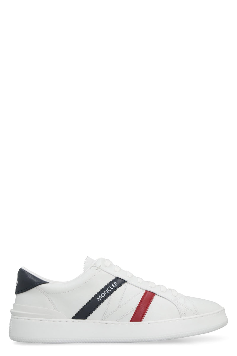 Moncler Monaco Leather Low-top Sneakers - Men