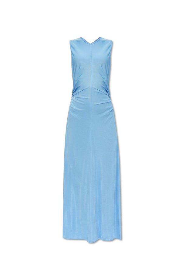 Bottega Veneta Draped Sleeveless Maxi Dress - Women